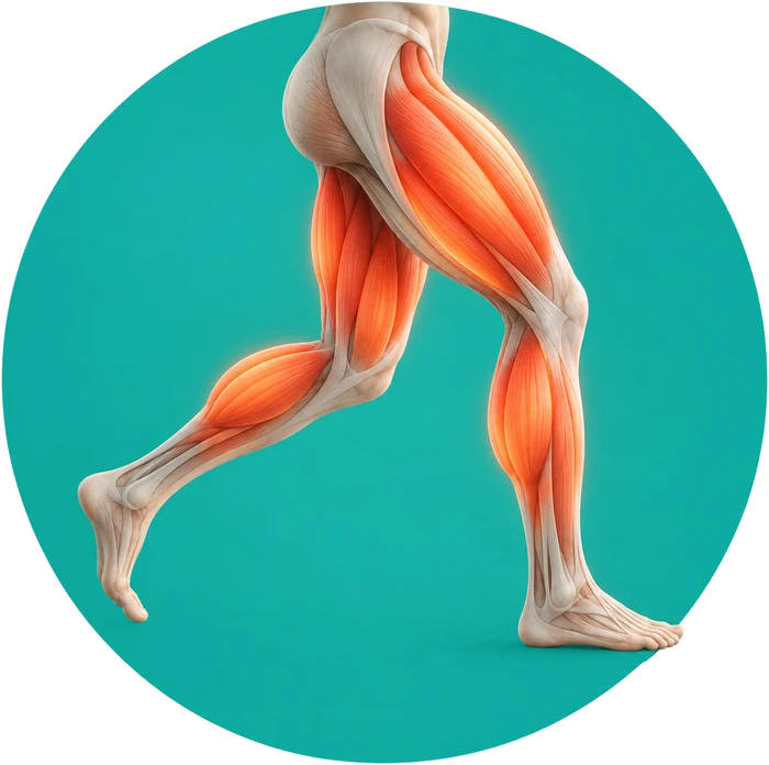 Musculatura de la pierna